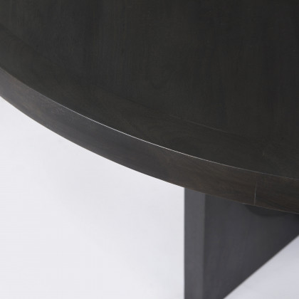 Mercana Liesl Dining Table - Black, Wood