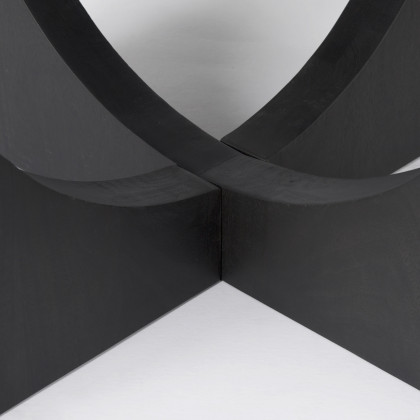 Mercana Liesl Dining Table - Black, Wood