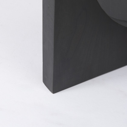 Mercana Liesl Dining Table - Black, Wood