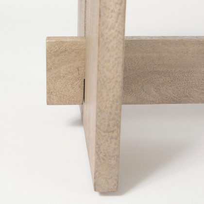 Mercana Aida Bench - Light Gray