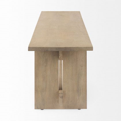 Mercana Aida Bench - Light Brown