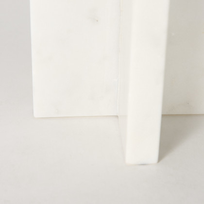 Mercana Sophia Candle Holder - White, H11"
