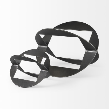 Mercana Cusco Object - Black, Metal