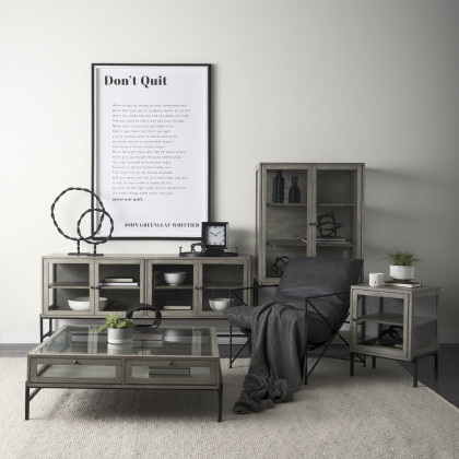 Mercana Cusco Object - Black, Metal