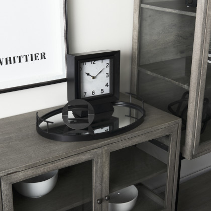 Mercana Cusco Object - Black, Metal