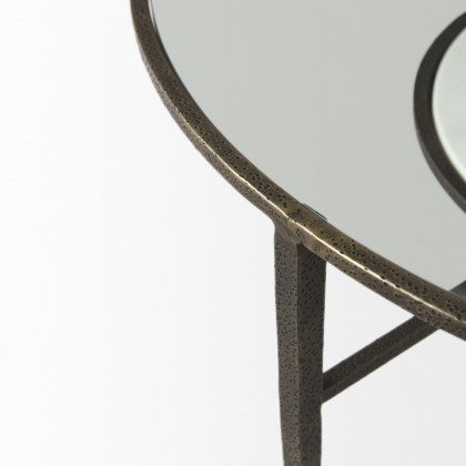 Mercana - Felicity Coffee Table in Gold, Metal