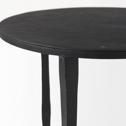 Mercana - Timothy Accent Table in Black, Metal