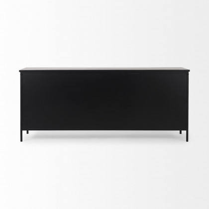 Mercana Aurelia Sideboard - Black/White, Metal