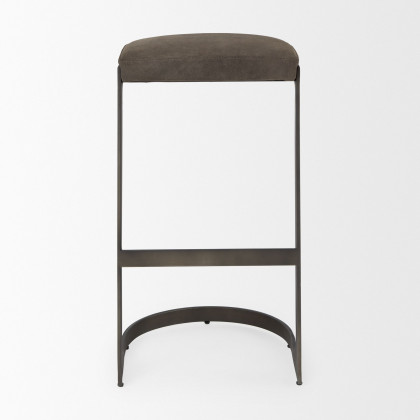 Mercana Tyson 31" Counter Stool - Brown/Gray