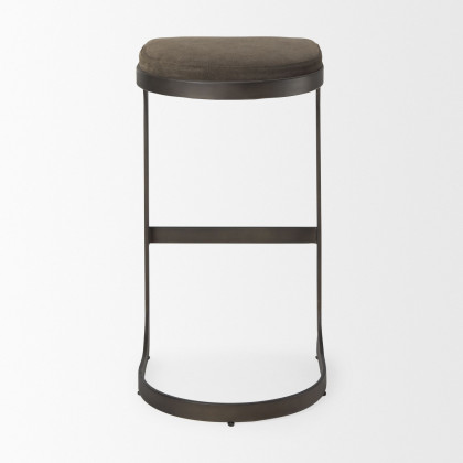 Mercana Tyson 31" Counter Stool - Brown/Gray