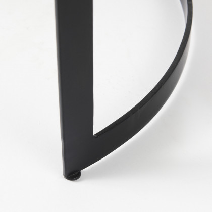 Mercana - Aisley Accent Table in Brown, Solid Wood