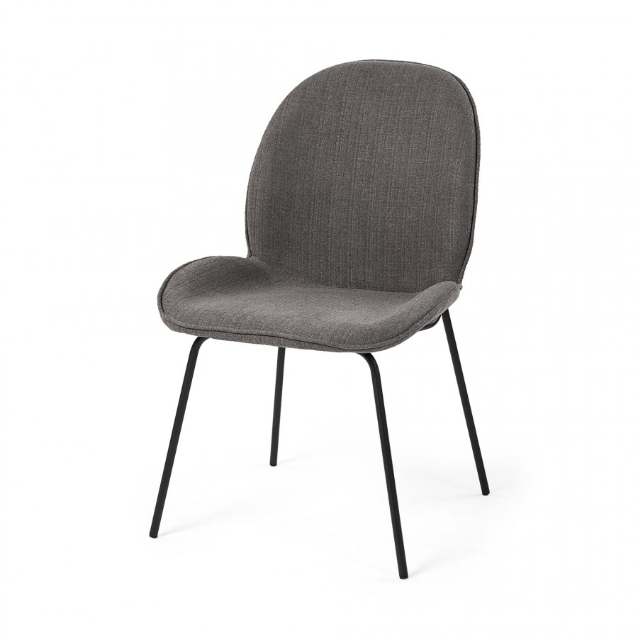 Mercana Inala Dining Chair (Set of 2) - Black, Metal