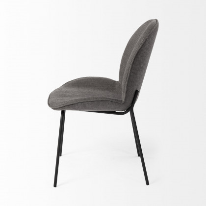 Mercana Inala Dining Chair (Set of 2) - Black, Metal