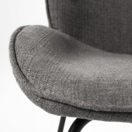 Mercana Inala Dining Chair (Set of 2) - Black, Metal
