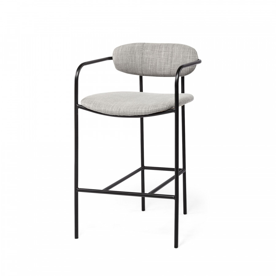 Mercana Parker 36" Counter Stool - Gray/Black