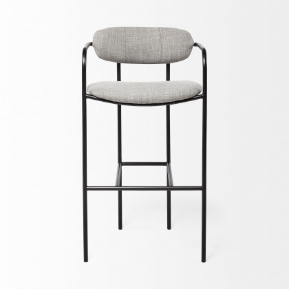 Mercana Parker 40" Counter Stool - Gray/Black