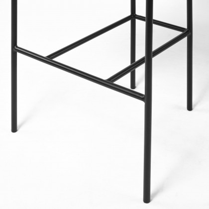 Mercana Parker 40" Counter Stool - Gray/Black