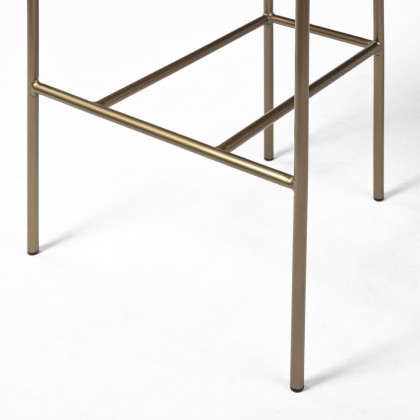 Mercana Parker 40" Counter Stool - Brown/Gold