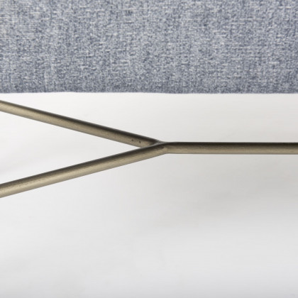 Mercana Charlotte Bench - Gray