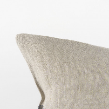 Mercana Raquel Pillow - Beige/Black, 13x21