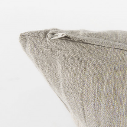 Mercana Raquel Pillow - Beige/Black, 18x18