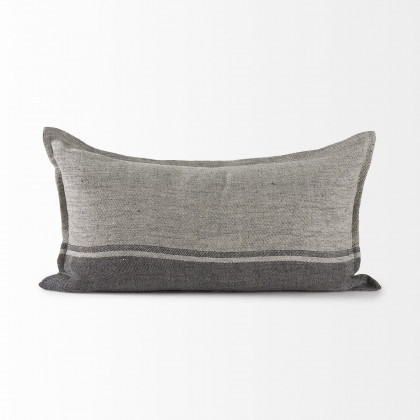 Mercana Zadie Pillow - Light Gray, 14x26