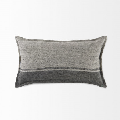 Mercana Zadie Pillow - Light Gray, 14x26