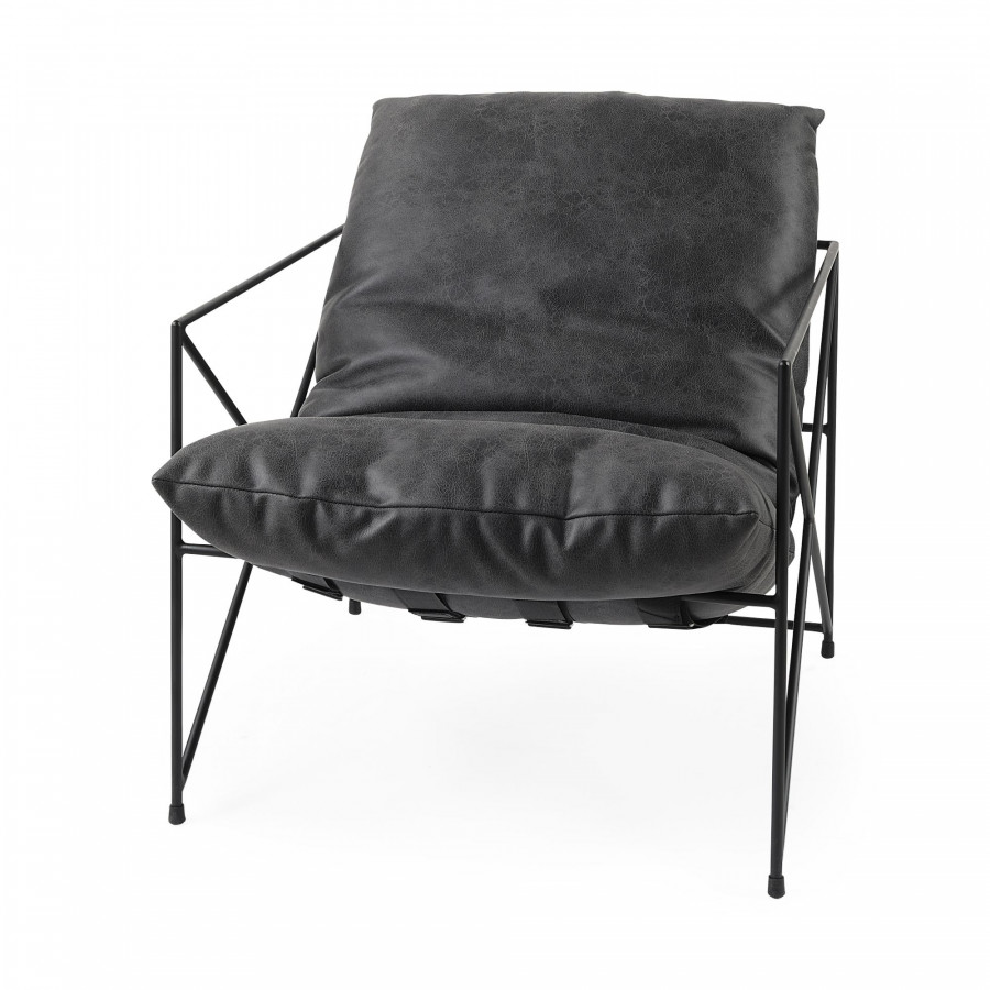 Mercana Leonidas Accent Chair - Black