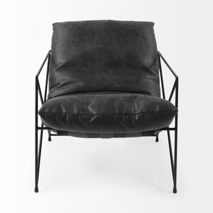 Mercana Leonidas Accent Chair - Black