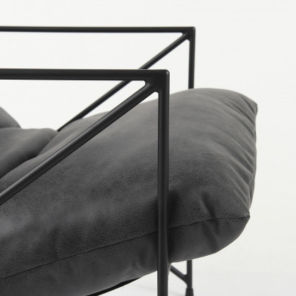 Mercana Leonidas Accent Chair - Black
