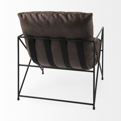 Mercana Leonidas Accent Chair - Brown