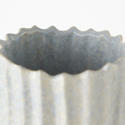 Mercana Cardon Large Vase - Gray, Ceramic