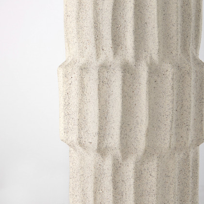 Mercana Cardon Small Vase - Cream, Ceramic