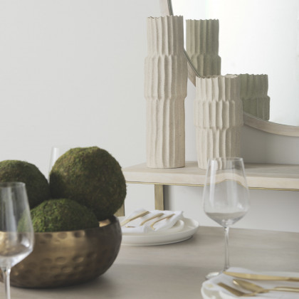 Mercana Cardon Large Vase - Cream, Ceramic