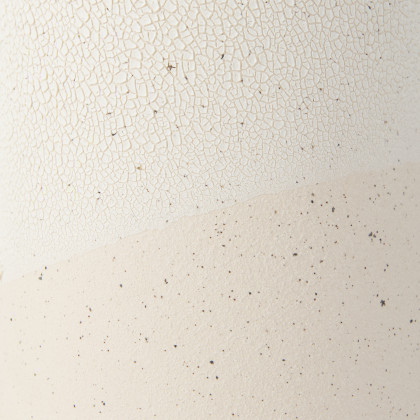 Mercana Salar Vase - Cream, H11"