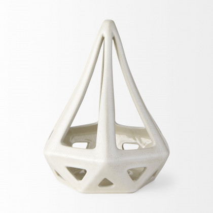 Mercana Hood Object - White, Metal