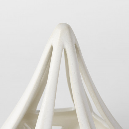 Mercana Hood Object - White, Metal