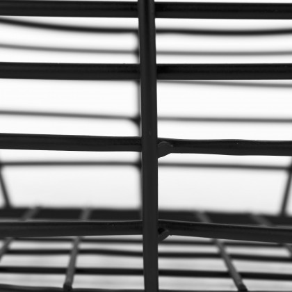 Mercana - Mateo Basket in Black, Metal