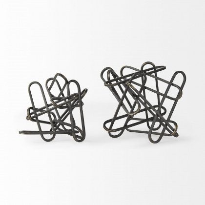 Mercana Henderson Object - Black, H8"