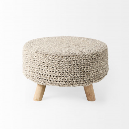 Mercana Bina 4 Legged Stool - Light Gray