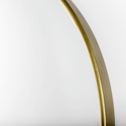Mercana Sadie Metal Rounded Arch Floor Mirror - Gold, Type 2
