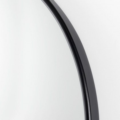 Mercana Sadie Metal Rounded Arch Floor Mirror - Black, Type 2