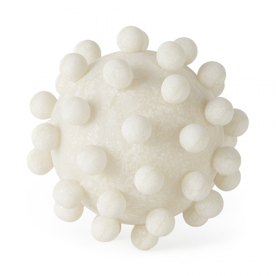 Mercana Malo Large Object - Cream, Resin