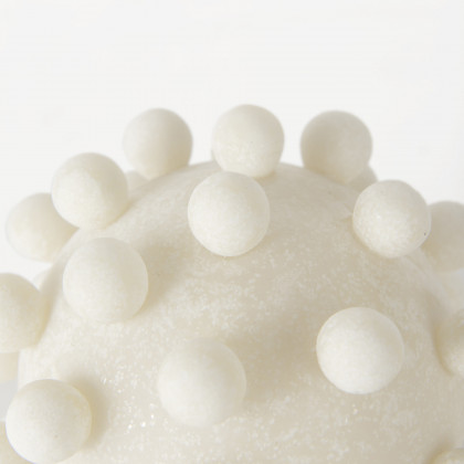 Mercana Malo Large Object - Cream, Resin