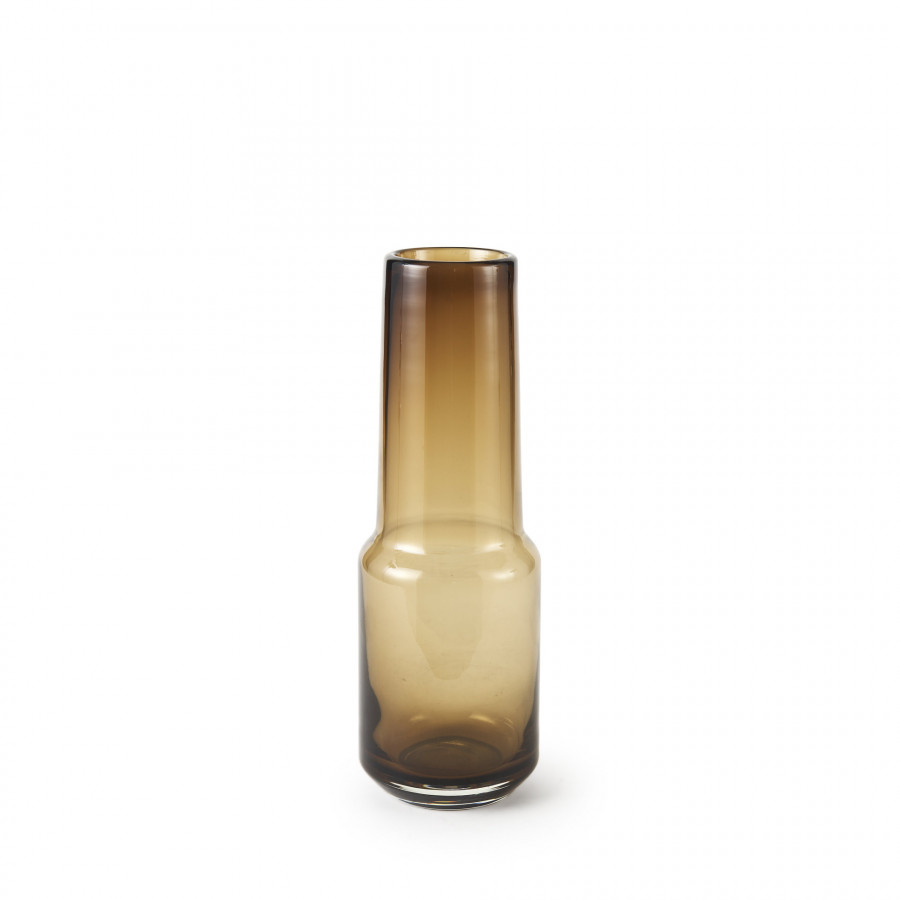 Mercana Amrita Medium Vase - Brown, Glass
