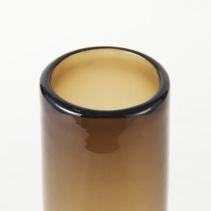 Mercana Amrita Medium Vase - Brown, Glass