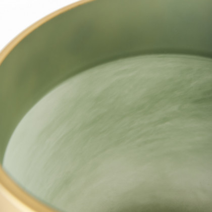 Mercana Minty Vase - Green, H10"