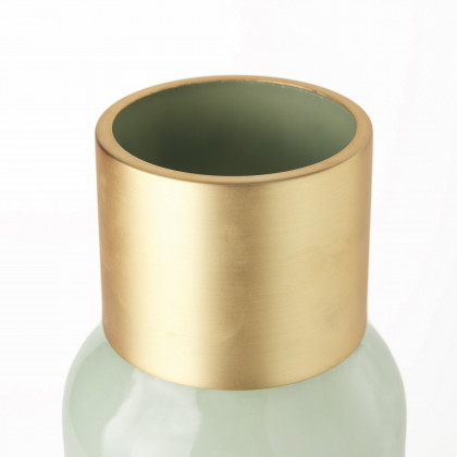 Mercana Minty Vase - Green, H17"