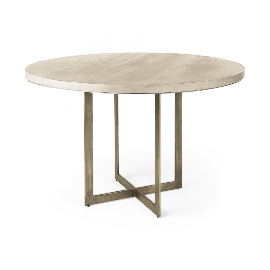 Mercana Faye Round Dining Table - Wood