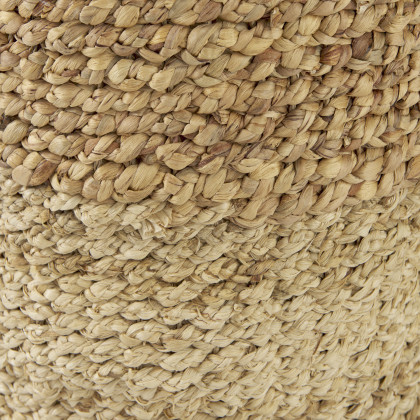 Mercana - Morocco Basket in Brown, Water Hyacinth